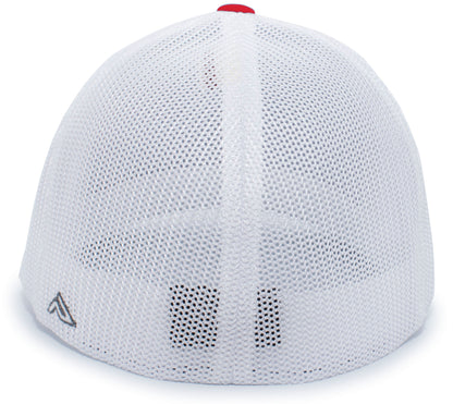 Aggressive Heather Trucker PacFlex Cap 406F