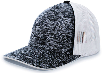 Aggressive Heather Trucker PacFlex Cap 406F