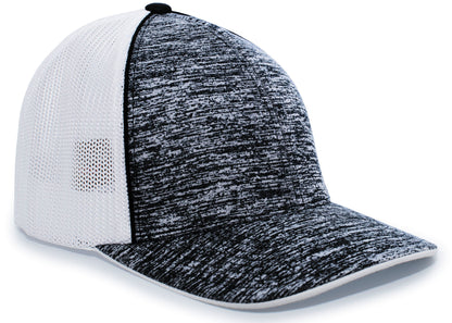 Aggressive Heather Trucker PacFlex Cap 406F