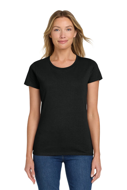 Custom Gildan Women's Heavy Cotton 100% Cotton T-Shirt. 5000L