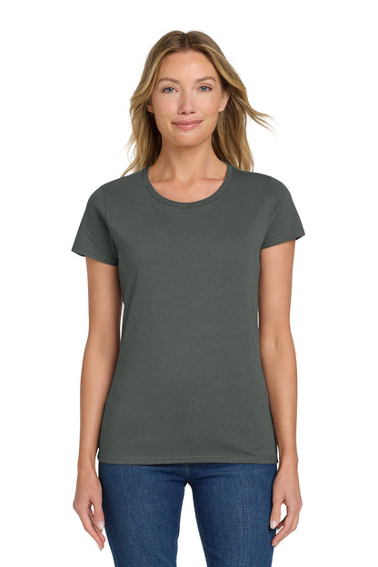 Custom Gildan Women's Heavy Cotton 100% Cotton T-Shirt. 5000L