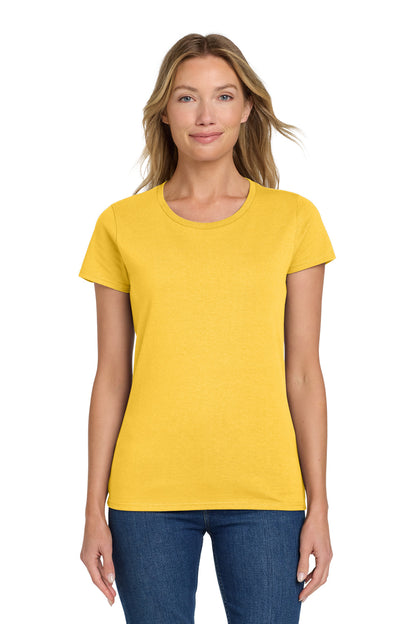 Custom Gildan Women's Heavy Cotton 100% Cotton T-Shirt. 5000L
