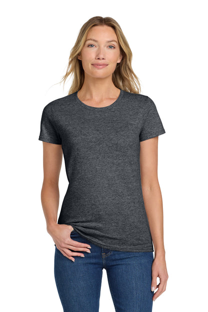 Custom Gildan Women's Heavy Cotton 100% Cotton T-Shirt. 5000L