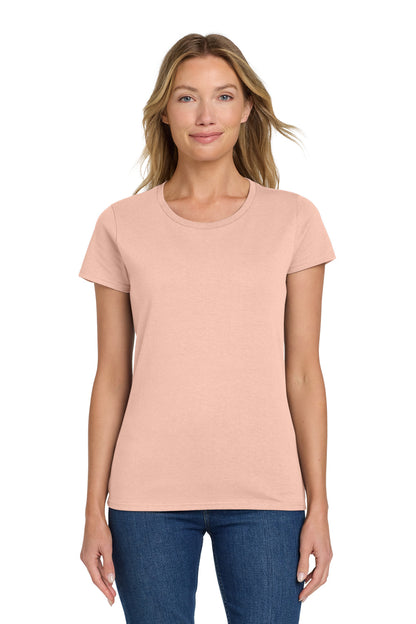 Custom Gildan Women's Heavy Cotton 100% Cotton T-Shirt. 5000L