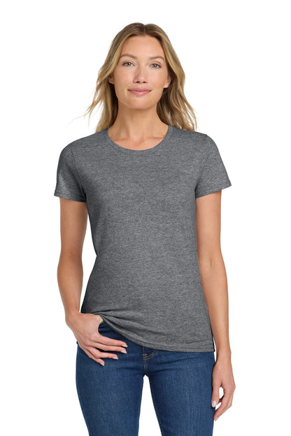 Custom Gildan Women's Heavy Cotton 100% Cotton T-Shirt. 5000L