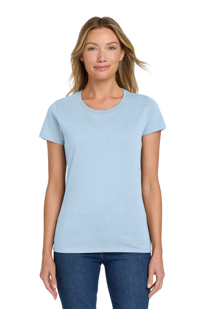 Custom Gildan Women's Heavy Cotton 100% Cotton T-Shirt. 5000L