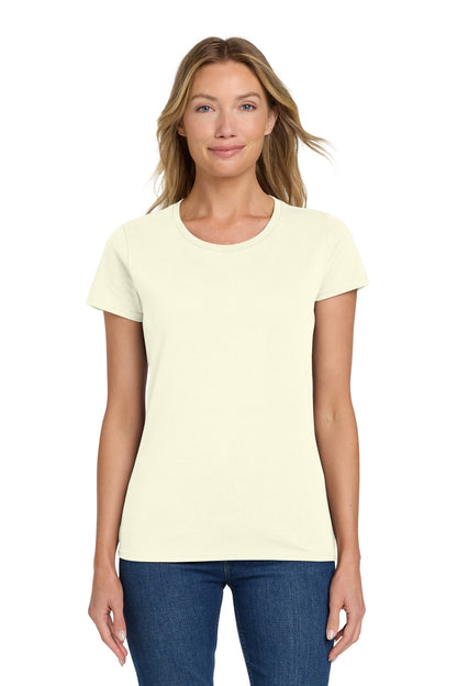 Custom Gildan Women's Heavy Cotton 100% Cotton T-Shirt. 5000L