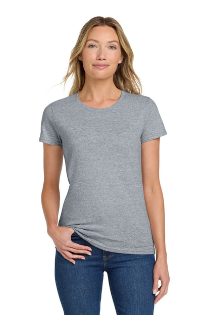 Custom Gildan Women's Heavy Cotton 100% Cotton T-Shirt. 5000L