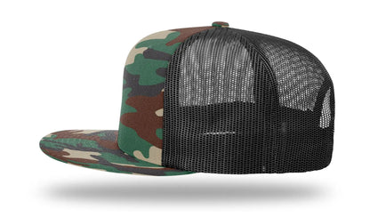 511 | ACRYLIC-WOOL BLEND FLATBILL TRUCKER