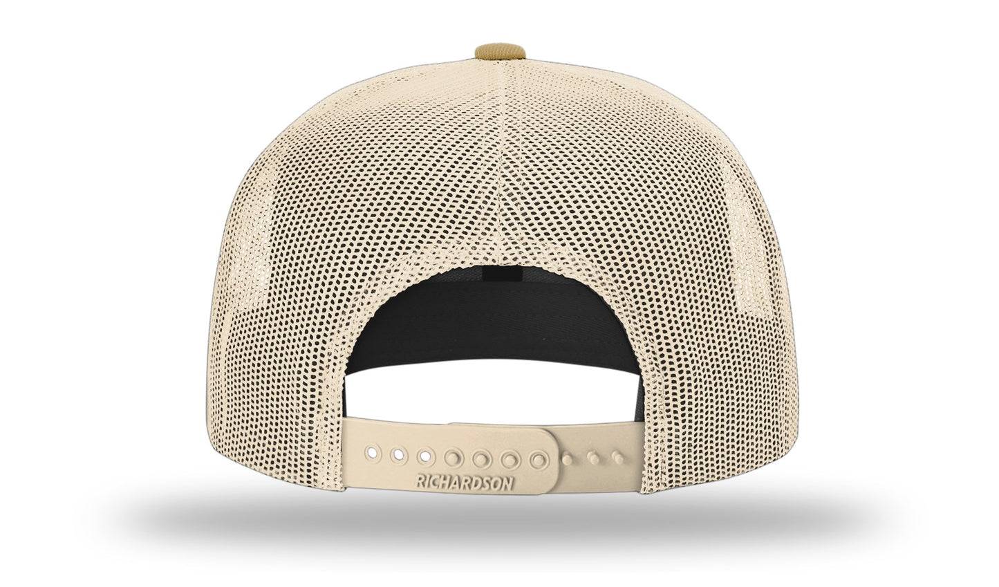 Richardson 511 Solid HeatherGrey-Birch-Biscuit - BACK