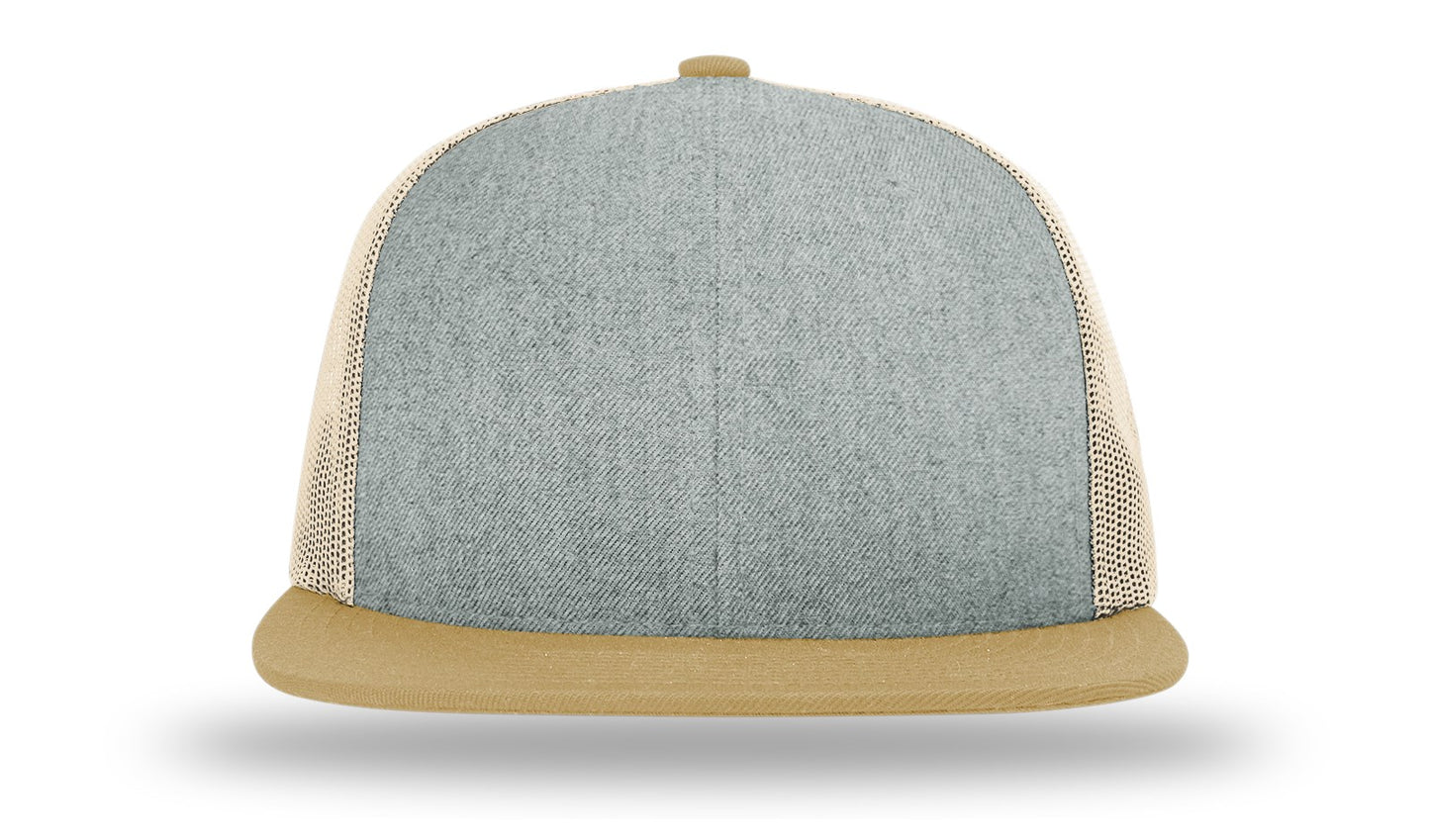Richardson 511 Solid HeatherGrey-Birch-Biscuit - FRONT