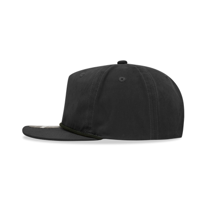 Decky - 6032 5 Panel High Profile Relaxed Cotton Blend Rope Hat
