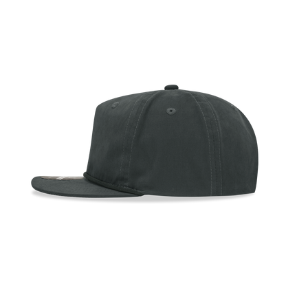 Decky - 6032 5 Panel High Profile Relaxed Cotton Blend Rope Hat
