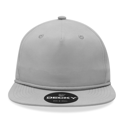 Decky - 6032 5 Panel High Profile Relaxed Cotton Blend Rope Hat