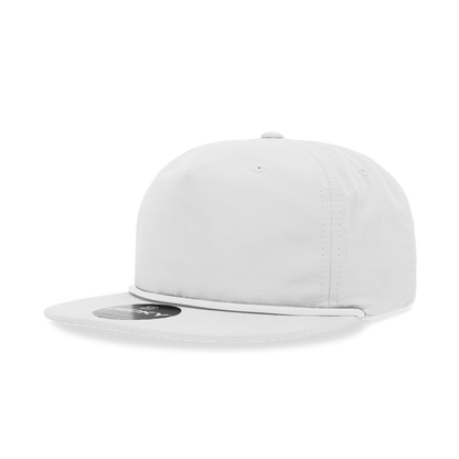 Decky - 6032 5 Panel High Profile Relaxed Cotton Blend Rope Hat