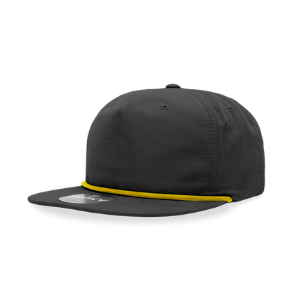 Decky - 6032 5 Panel High Profile Relaxed Cotton Blend Rope Hat