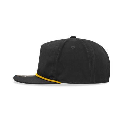 Decky - 6032 5 Panel High Profile Relaxed Cotton Blend Rope Hat