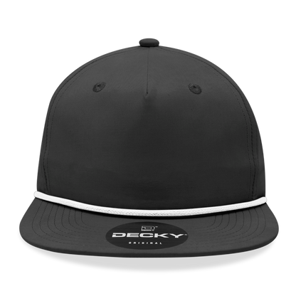 Decky - 6032 5 Panel High Profile Relaxed Cotton Blend Rope Hat