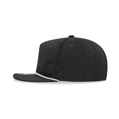 Decky - 6032 5 Panel High Profile Relaxed Cotton Blend Rope Hat