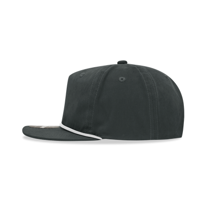 Decky - 6032 5 Panel High Profile Relaxed Cotton Blend Rope Hat