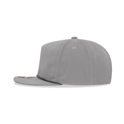 Decky - 6032 5 Panel High Profile Relaxed Cotton Blend Rope Hat