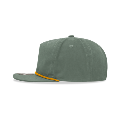 Decky - 6032 5 Panel High Profile Relaxed Cotton Blend Rope Hat