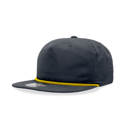 Decky - 6032 5 Panel High Profile Relaxed Cotton Blend Rope Hat