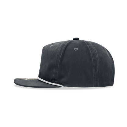 Decky - 6032 5 Panel High Profile Relaxed Cotton Blend Rope Hat