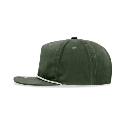 Decky - 6032 5 Panel High Profile Relaxed Cotton Blend Rope Hat