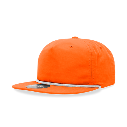 Decky - 6032 5 Panel High Profile Relaxed Cotton Blend Rope Hat