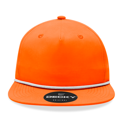 Decky - 6032 5 Panel High Profile Relaxed Cotton Blend Rope Hat
