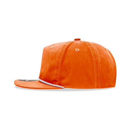 Decky - 6032 5 Panel High Profile Relaxed Cotton Blend Rope Hat