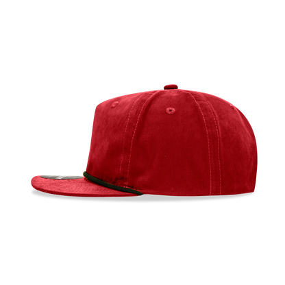 Decky - 6032 5 Panel High Profile Relaxed Cotton Blend Rope Hat