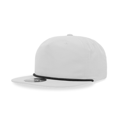 Decky - 6032 5 Panel High Profile Relaxed Cotton Blend Rope Hat