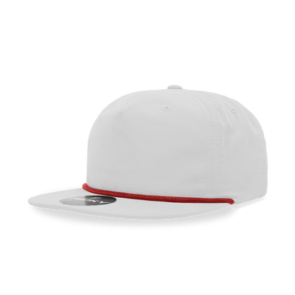 Decky - 6032 5 Panel High Profile Relaxed Cotton Blend Rope Hat