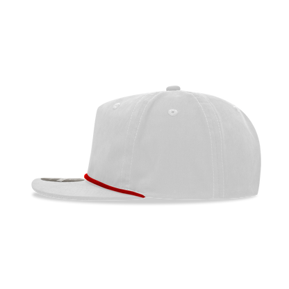Decky - 6032 5 Panel High Profile Relaxed Cotton Blend Rope Hat