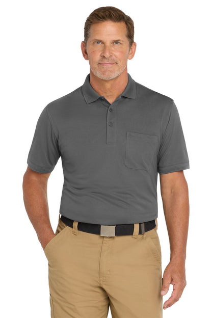 CornerStoneIndustrial Snag-Proof Pique Pocket Polo. CS4020P