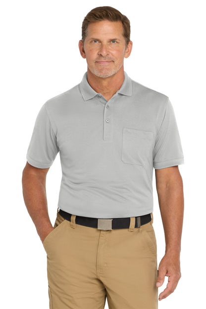 CornerStoneIndustrial Snag-Proof Pique Pocket Polo. CS4020P