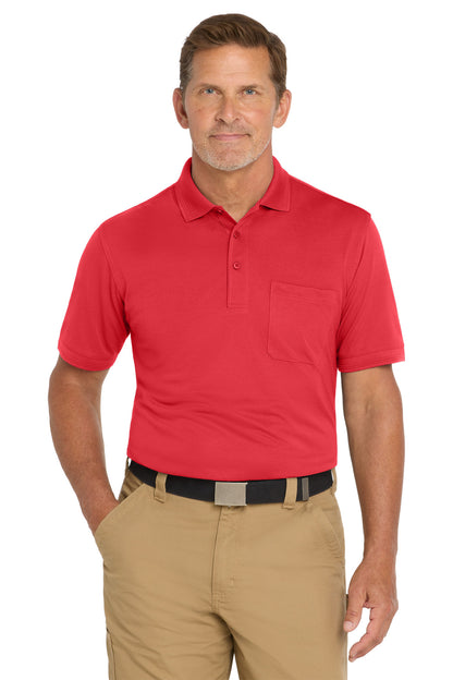CornerStoneIndustrial Snag-Proof Pique Pocket Polo. CS4020P