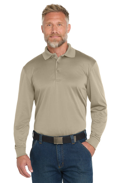 LE - CornerStone® Select Snag-Proof Long Sleeve Polo. CS412LS