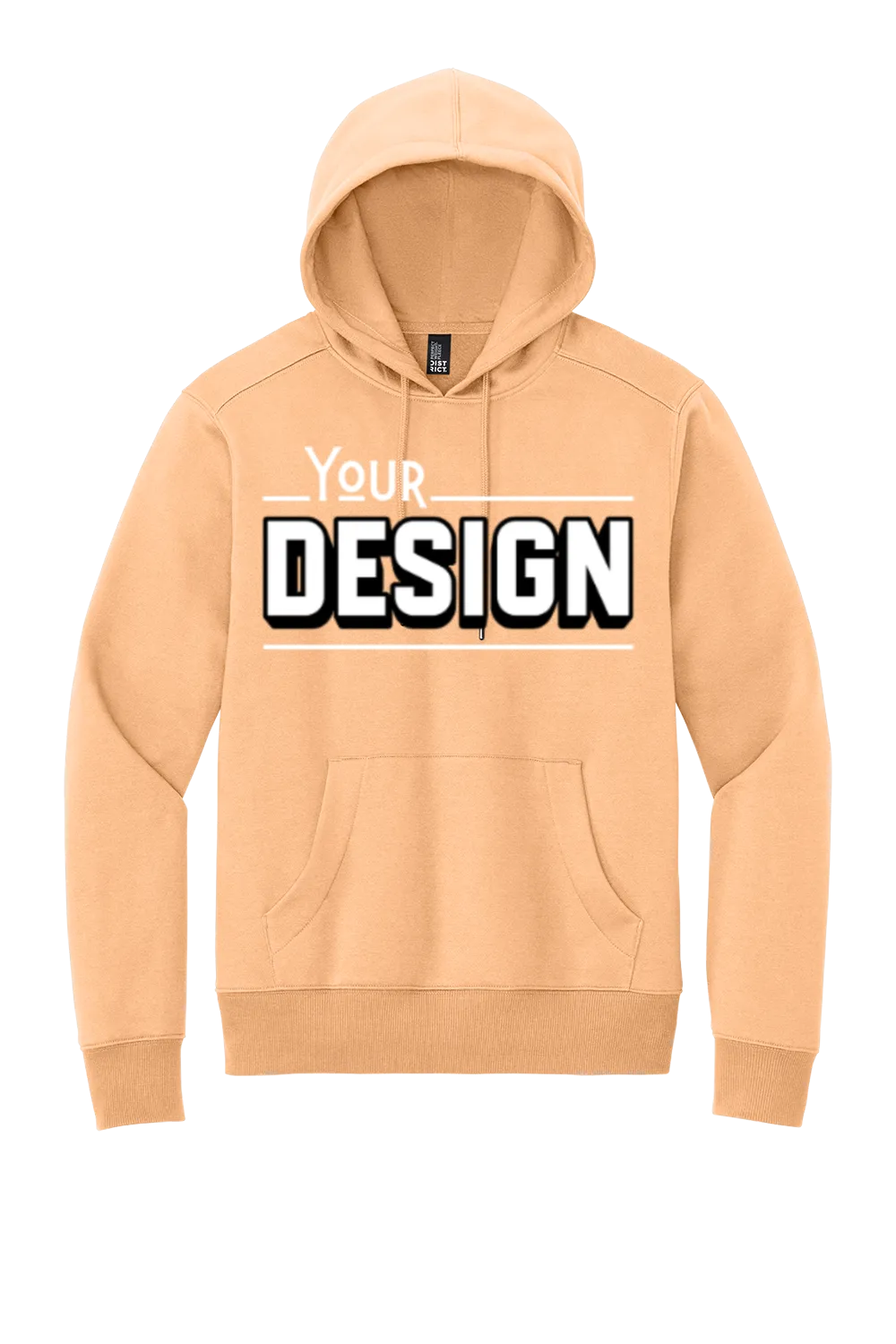 District Perfect Weight Fleece Hoodie DT1101