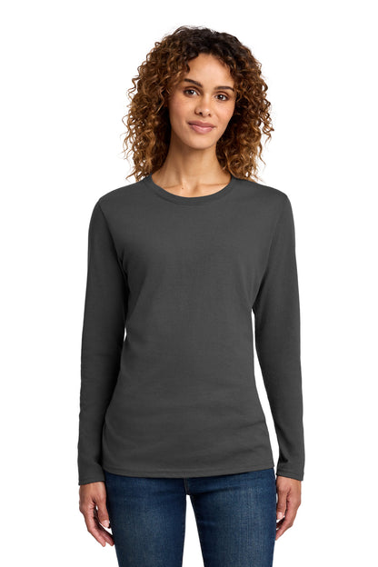 Port & Company Women's Long Sleeve Core Cotton Tee. LPC54LS