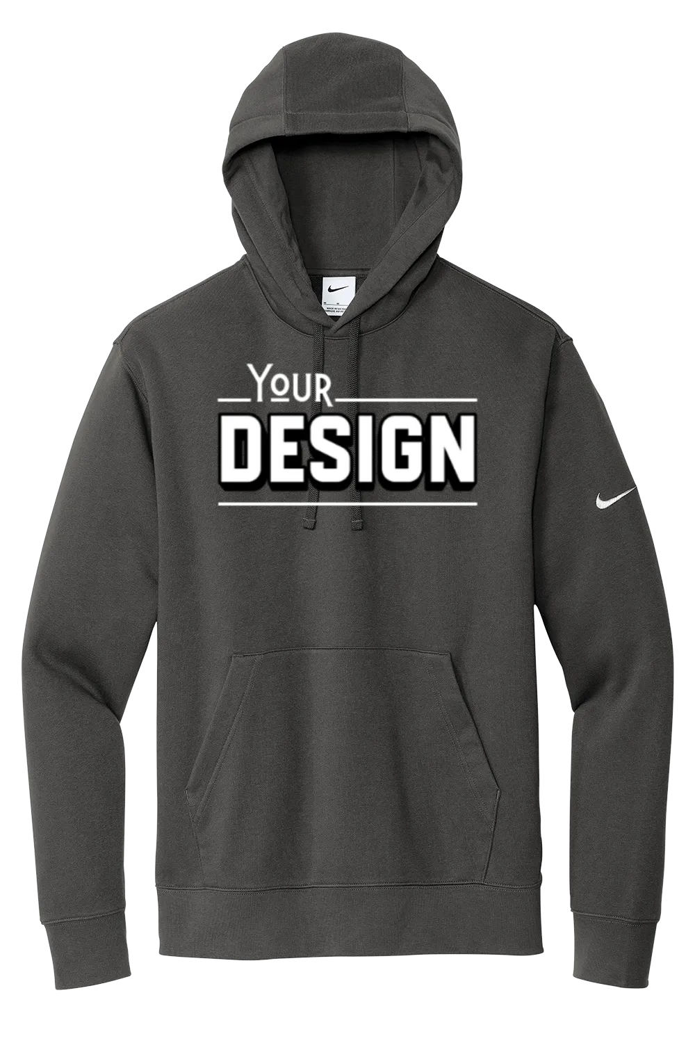 Nike Club Fleece Sleeve Swoosh Pullover Hoodie NKDR1499