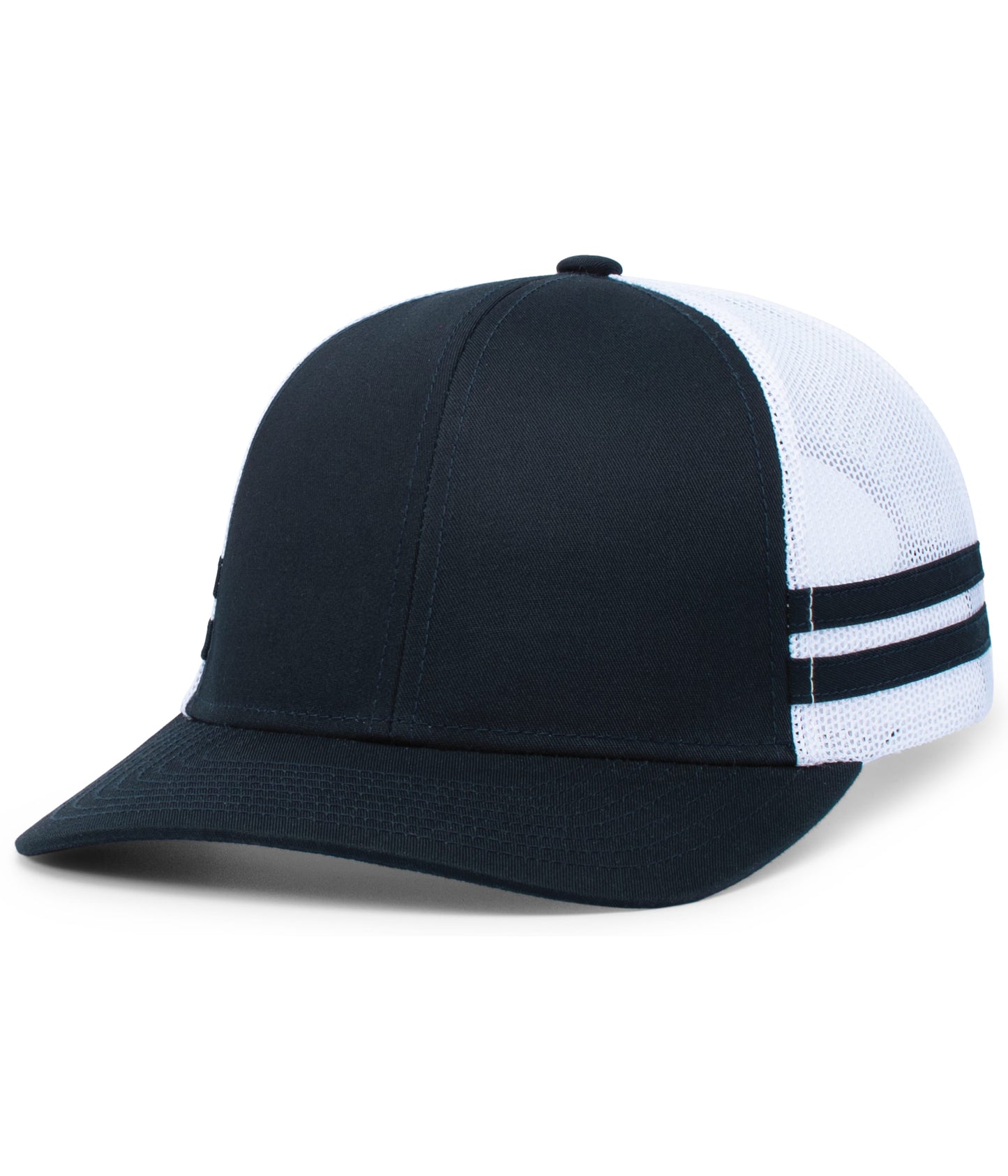 Pacific Headwear - Low-Profile Stripe Trucker Cap P115