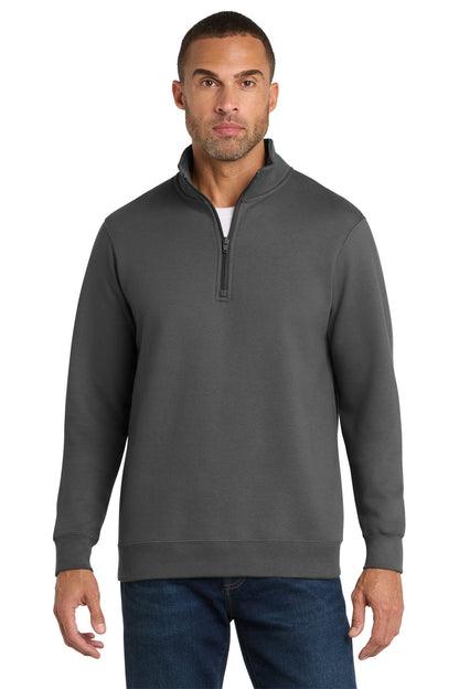 Port & Company Fan Favorite Fleece 1/4-Zip Pullover Sweatshirt. PC850Q