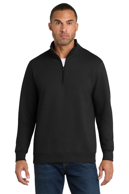Port & Company Fan Favorite Fleece 1/4-Zip Pullover Sweatshirt. PC850Q