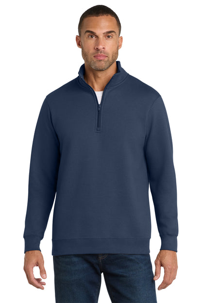 Port & Company Fan Favorite Fleece 1/4-Zip Pullover Sweatshirt. PC850Q