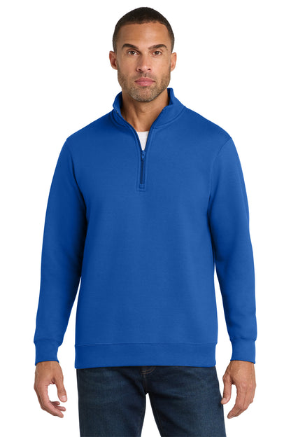 Port & Company Fan Favorite Fleece 1/4-Zip Pullover Sweatshirt. PC850Q