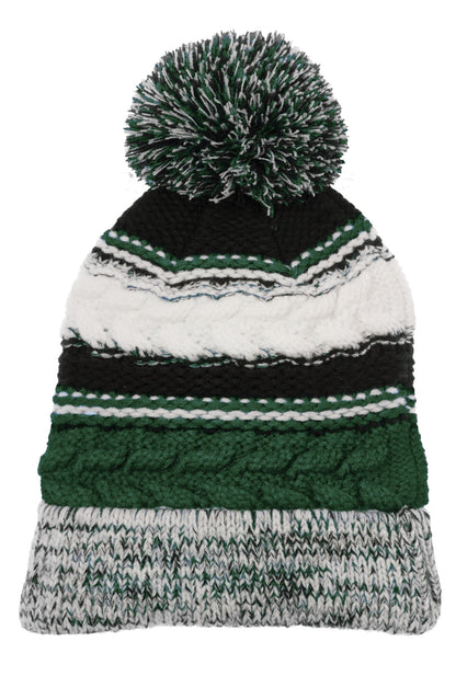 Sport-Tek Pom Pom Team Beanie. STC21