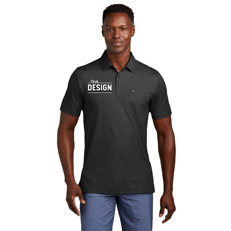TravisMathew Oceanside Heather Pocket Polo TM1MY404